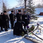 День освобождения Самолвы: возложение цветов