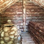 Жилище славян средневековой деревни