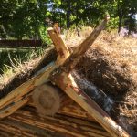 Жилище славян средневековой деревни