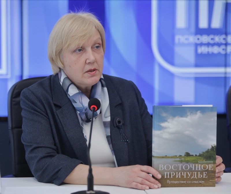 Татьяна Наместникова - Лауреат на пресс-конференции